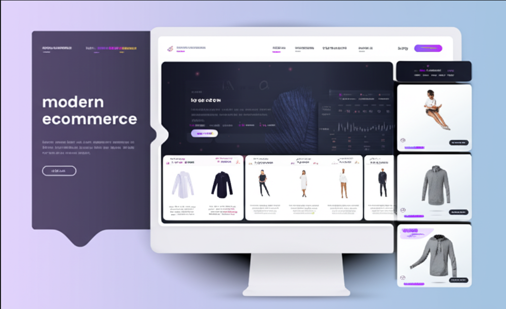 E-Commerce Store after redesign